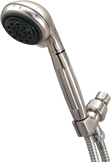 Kingston Brass KSX2528B Designer Trimscape Showerscape 5 Settings Hand Shower Set, Brushed Nickel