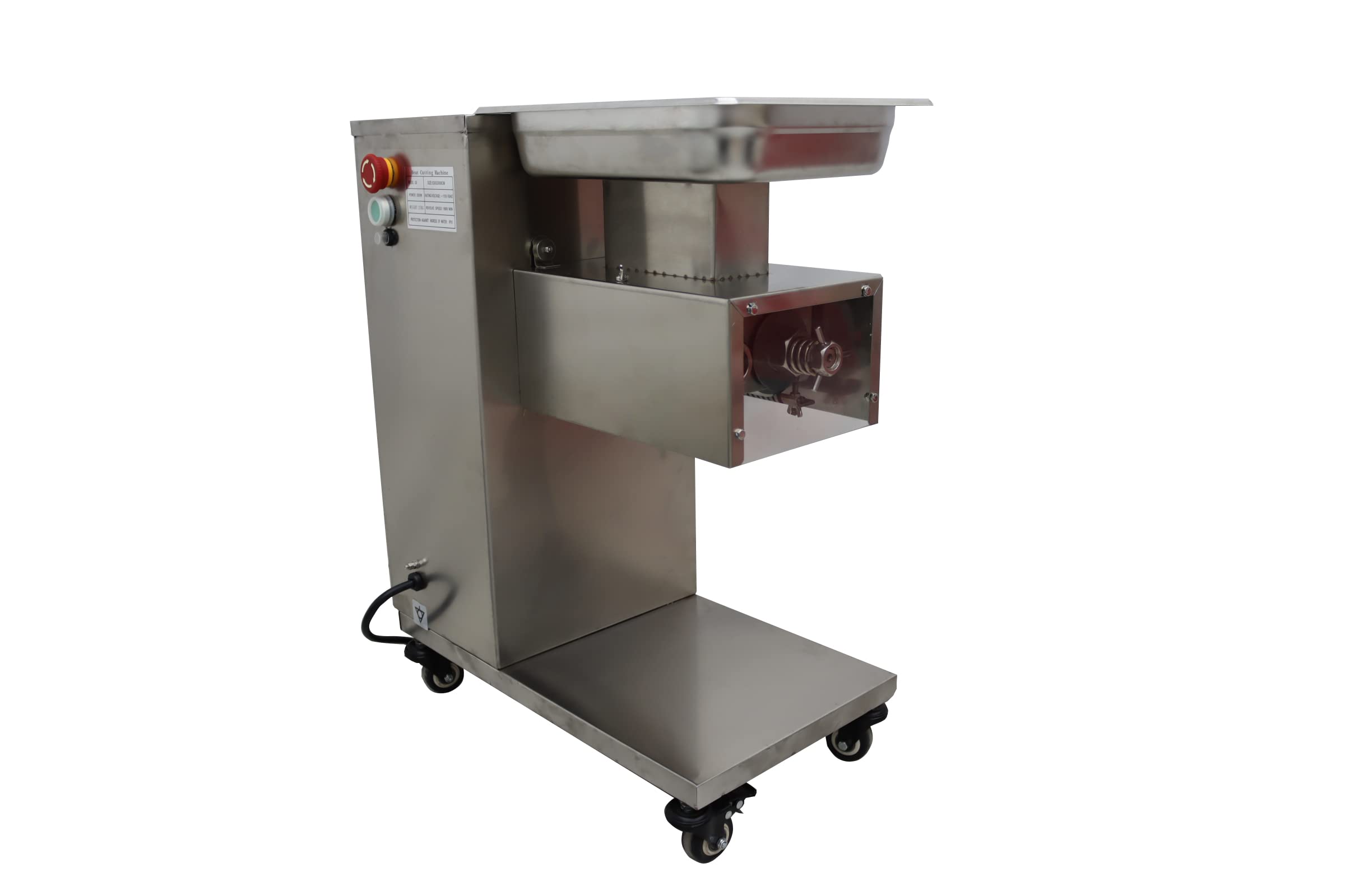 Komercyjna krajalnica do mięsa, 500 kg/godzinę, krajalnica do mięsa, maszynka do mielenia mięsa, odpowiednia dla restauracji, szkół
