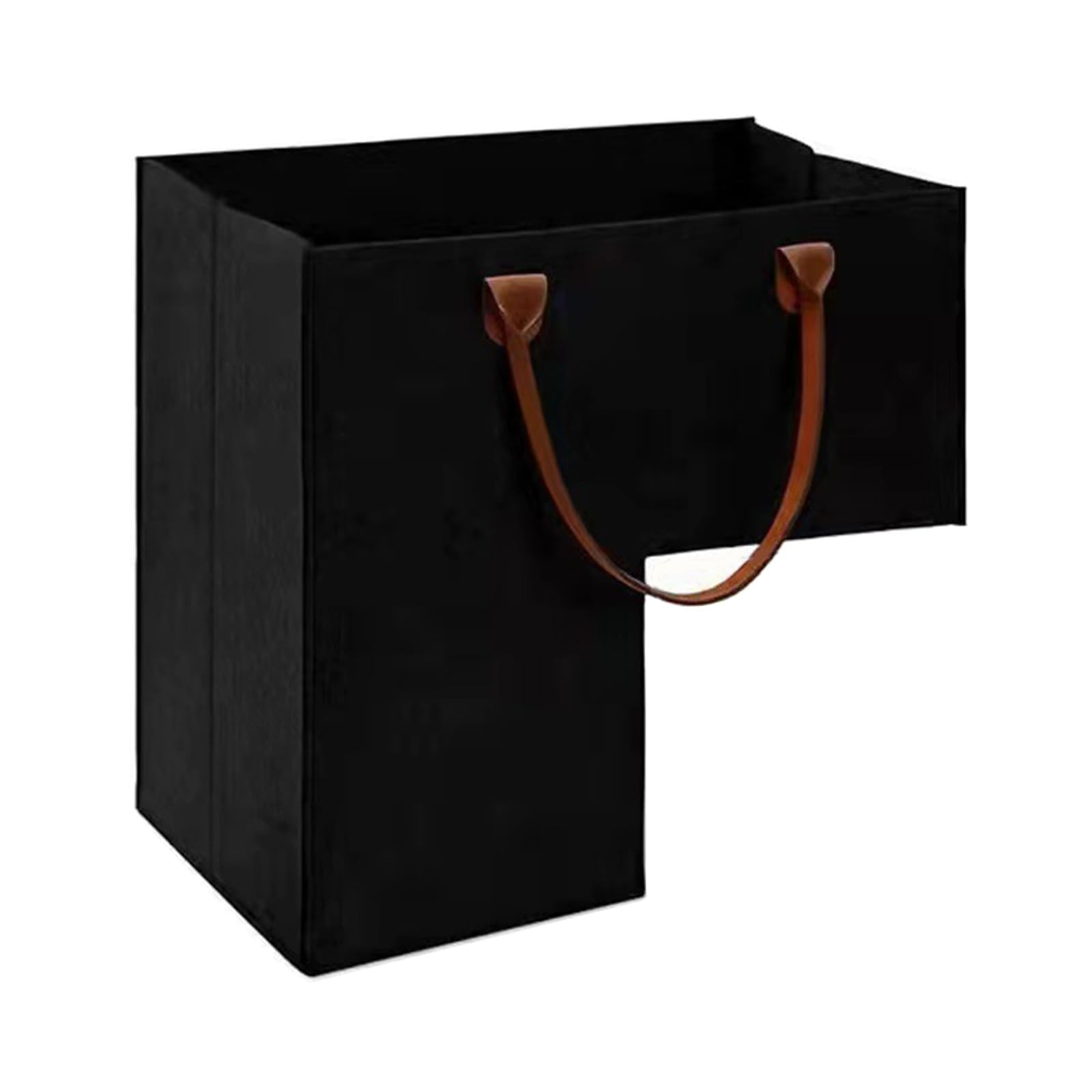 Jazuaiao Foldable Felt Step Basket Staircase Storage Organizers Storage Solution for Clothes and Household Item Stair Step Organizers