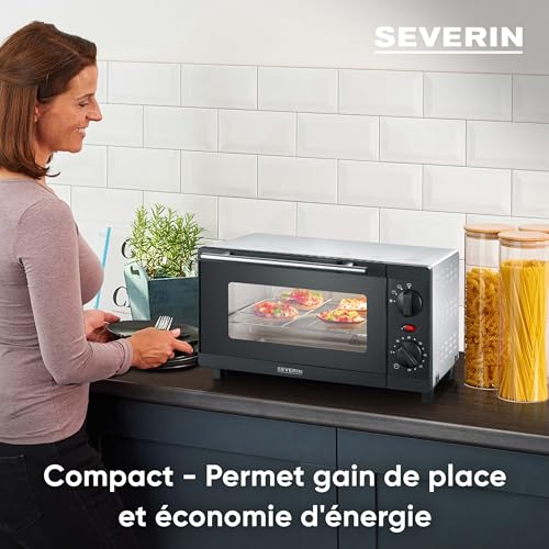 SEVERIN Mini Four Inclus : Grille et Plaque de Four 9 TO 2052 TO 2052 - vue 3