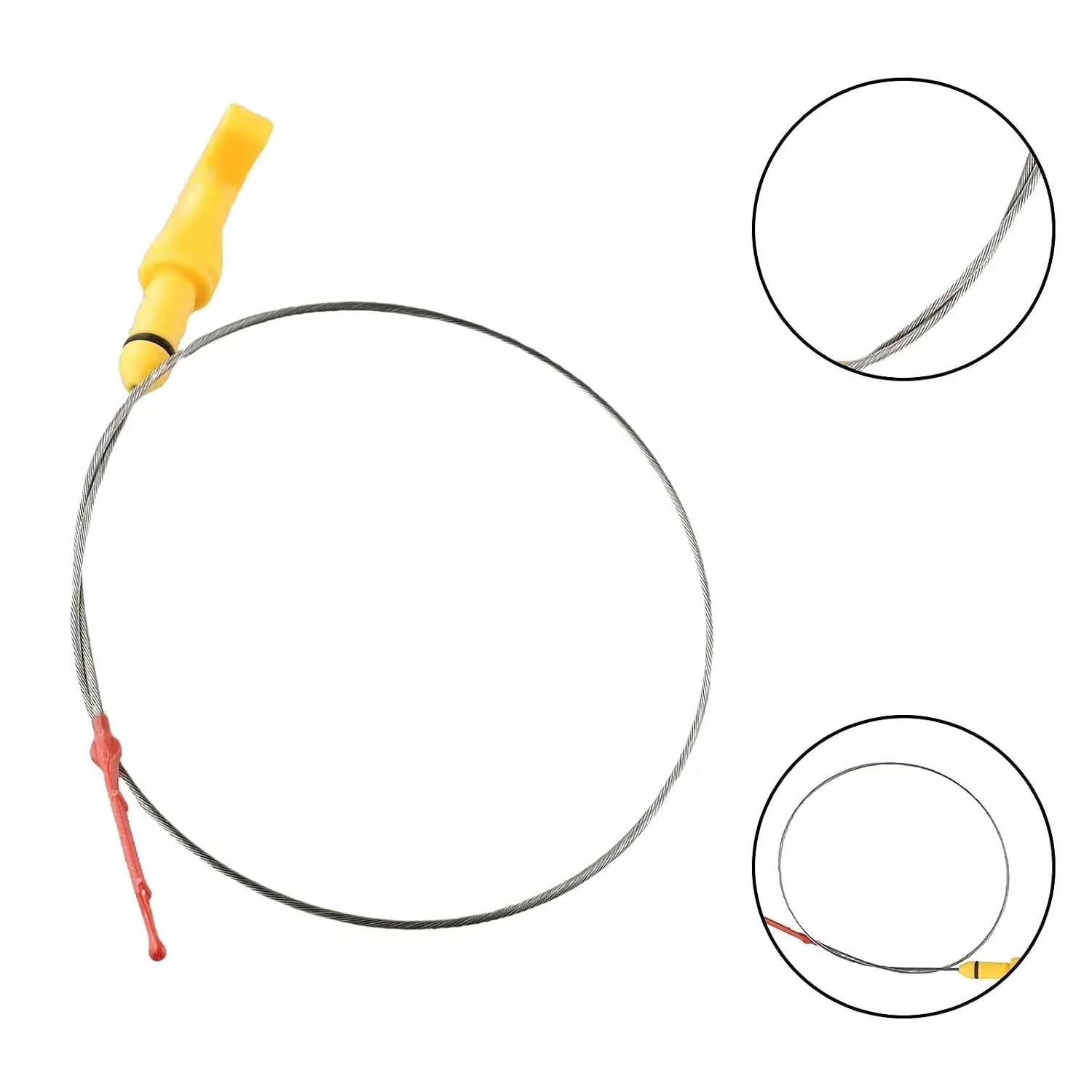Automotive Oil Level Gauge Compatible with Forte 2014 2015 2016 2017 2018 2.0L 1999CC Engine Oil Dipstick Level Indicator OEM 266112E021