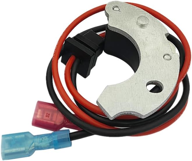 Electronic Ignition Module Fit for VW Beetle Campmobile Dasher Fastback Karmann Ghia Bug Bus Dune Buggy 009 Distributor, Replace AC905535