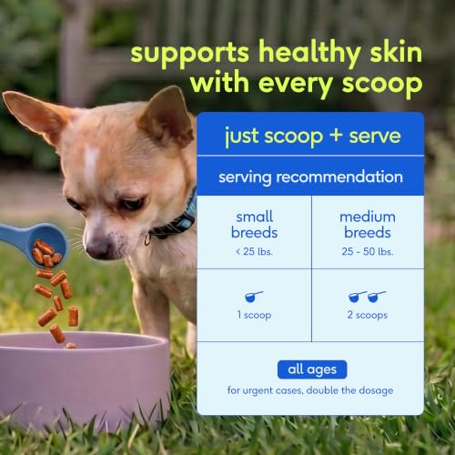 GutWell Itchy Skin Dog Itching Relief & Allergy Relief, 120 Scoops - image 8