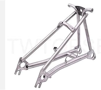 Amazon | London Craftwork チタン製リアフレーム三角形 ブロンプトン