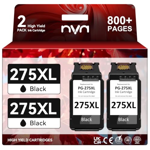 275XL Ink Cartridges for Canon Printers Compatible for Canon 275 Black Ink