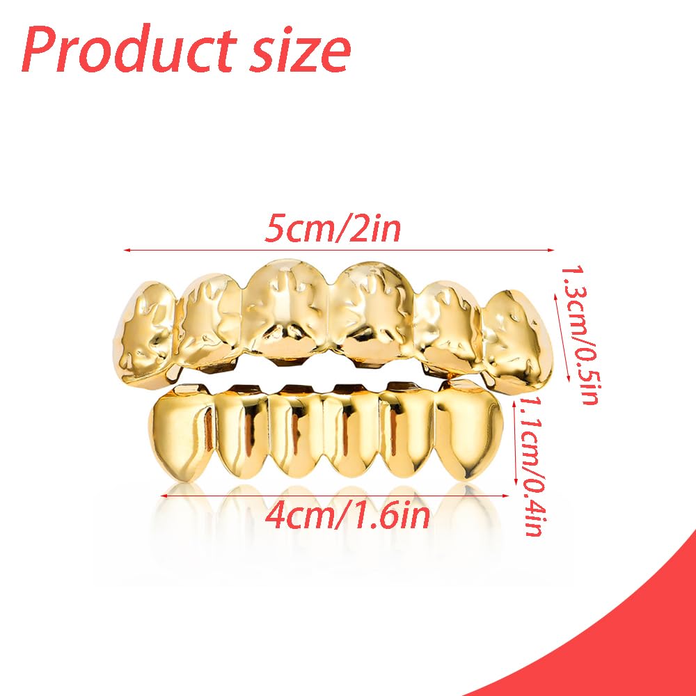 SSyang Hip-hop Teeth, Maple Leaf Teeth Grills, Hip Hop Teeths Grills, Gold Plated Tooth - Image 2
