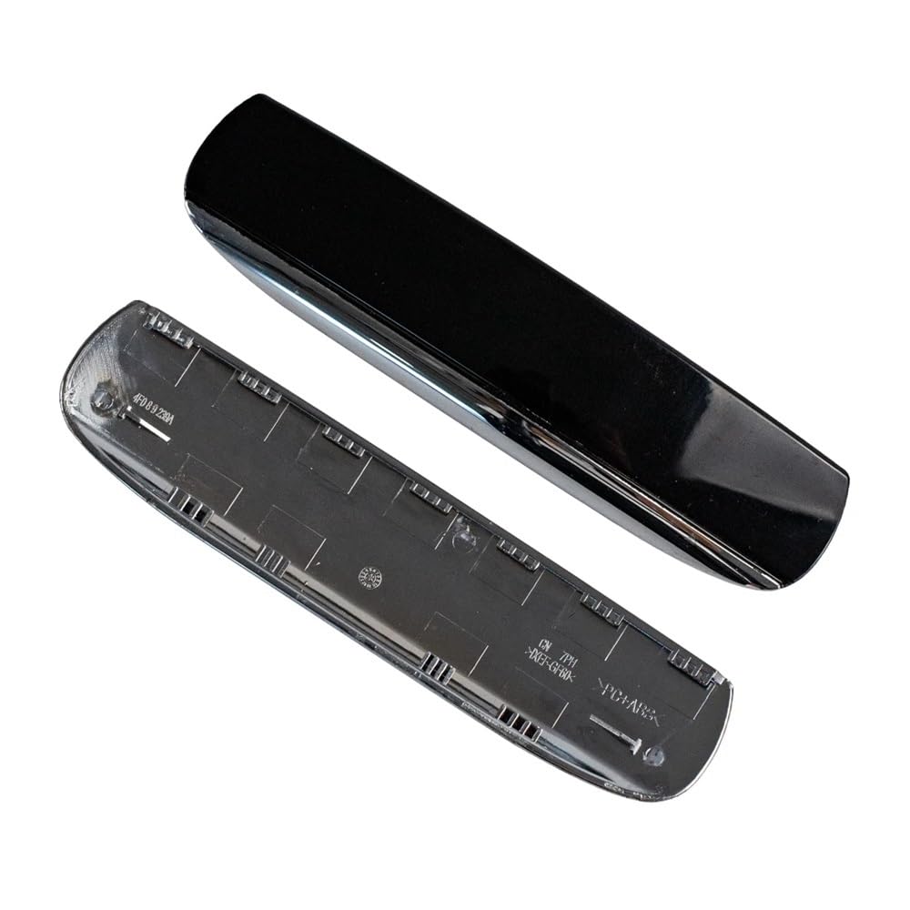 BIKKJBK Car Vehicle Door Handle 4F0837205B Door Handle Shell Decorative Plate Outer Cover for A6 for C6 2005-2011 Car