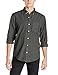 Volcom Men's Weirdoh Mini Check Long Sleeve Woven Shirt