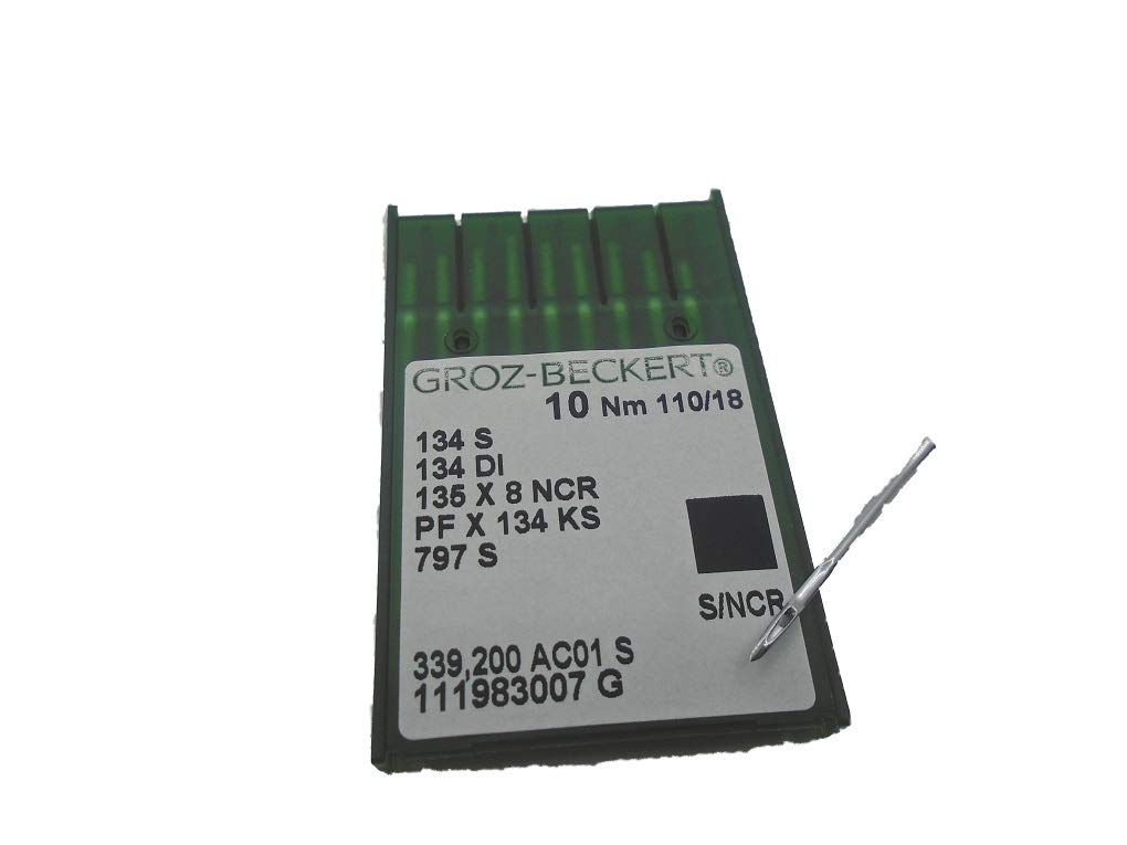 NGOSEW 20-Pack Leather Sewing Machine Needles - Heavy Duty For Pfaff, Singer, Brother & More Industrial Machines