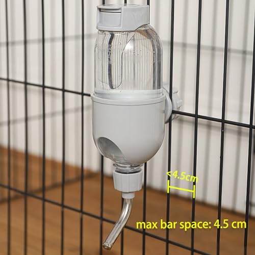 Tokayife P1393 Pet Water Bottle For Cage Crate 17Oz Water Dispenser For Small Animal Rabbit Guinea Pig Chinchilla Ferret Squirrel Hedgehog  thumb #5