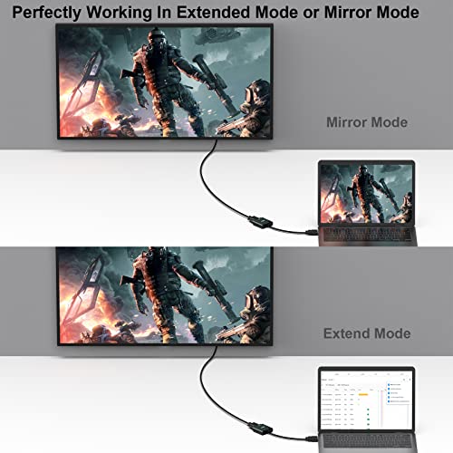 Benfei Hdmi To Vga, Gold-Plated Hdmi To Vga Adapter (Male To Female) Compatible For Computer, Desktop, Laptop, Pc, Monitor, Projector, Hdtv, Chromebook, Raspberry Pi, Roku, Xbox And More - Black #TOP3