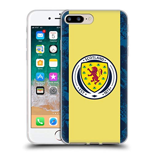 Image of Head Case Designs Officially Licensed Scotland National Football Team 2020 Home Goalkeeper Kits Gel Case [Military Grade] Compatible with Apple iPhone 7 Plus/iPhone 8 Plus & Compatible with MagSafe