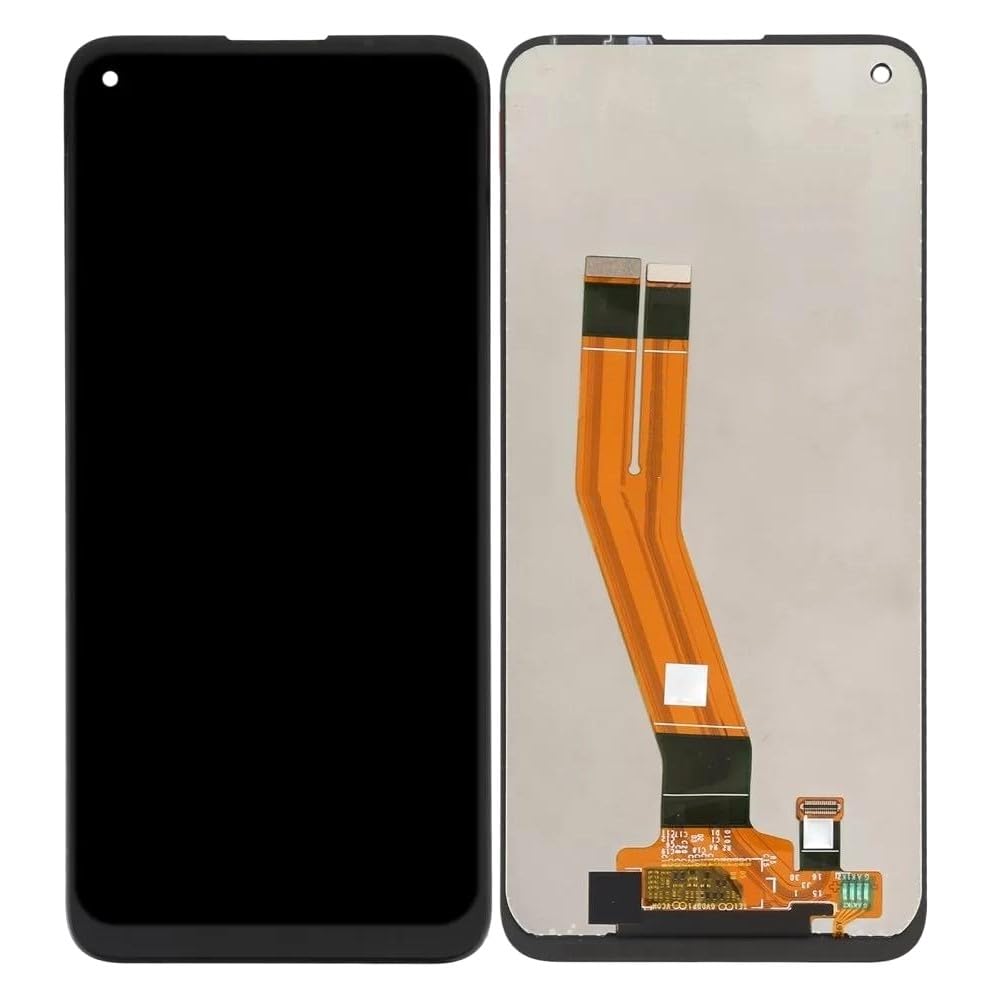 Image of SPiED - LCD with Touch Screen for Samsung Galaxy M11 - White (Display Glass Combo Folder) (Samsung Galaxy M11)