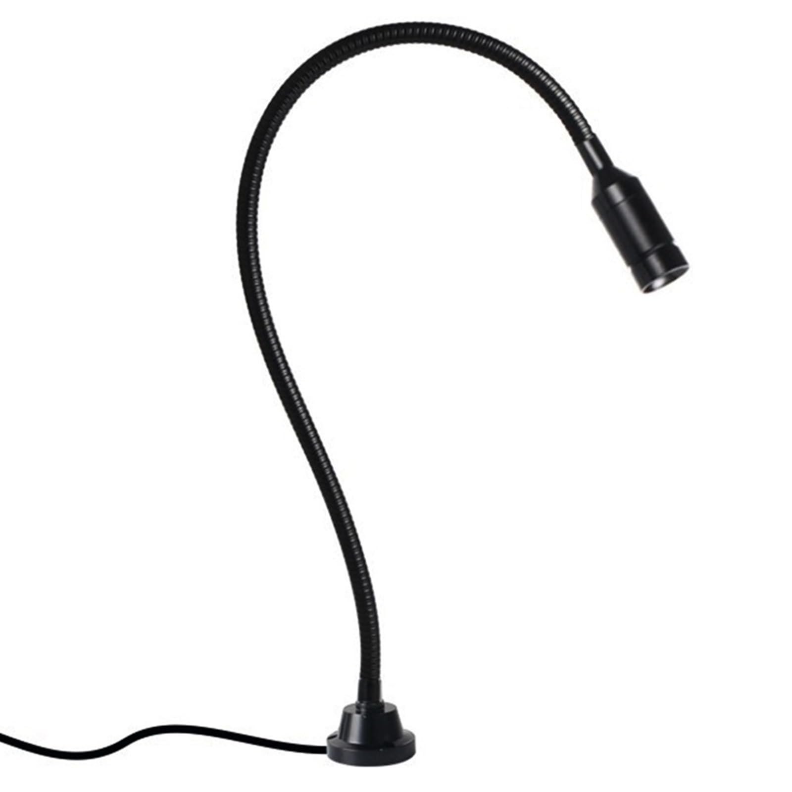 Lampe pour Machine CNC Lampe De Travail LED 3W Bras Flexible en Col De Cygne 19.7 Pouces Zoom Télescopique Lumière Bleue A Utiliser avec Spécialisé pour Le Matériel De Soudage(24v)