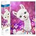 Produktbild DIAMOND DOTZ DD7.018 - Original 5D Diamond Painting Set Lama Lulu, Kreativset mit 6.119 Diamant Mosaiksteinen, Malset ca. 42 x 32 cm, DIY Komplettset für Erwachsene und Kinder ab 8 Jahren, Bunt