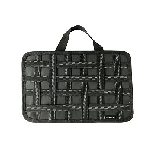 Glenmore's Page Organizador de Cables Viaje Organizador Accesorios Electrónicos Organizador para Estuche 31 X 21 CM (Negro)