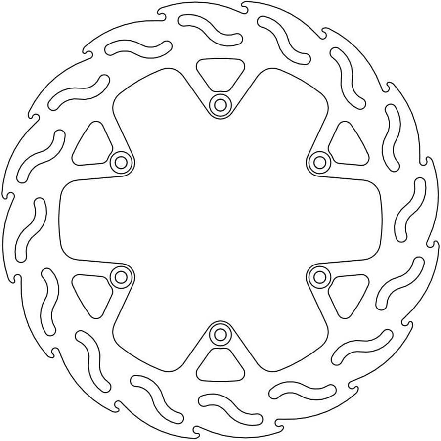Moto-Master 110600-PU Flame Brake Disc