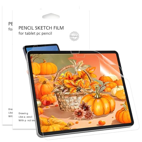 2 Piezas Protector Pantalla de Papel para iPad Air 11 Pulgadas M3/M2 (2025/2024), Antirreflejos, Antiarañazos, Película PET Mate para Dibujar