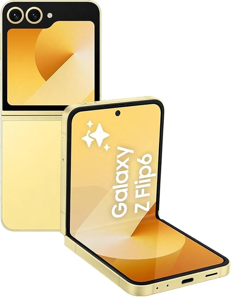 reynoso Galaxy Z Flip 6 256GB イエロー SAMSUNG Galaxy Z Flip 6 Dual SIM Yellow 12GB RAM 512GB 5G - Middle