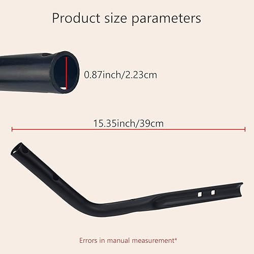 Miniatura 2 de 136-5924-05 Mango inferior derecho para mango Toro 127-0658-05 - para cortacésped de 21" con mantilloensacado trasero, compatible con el modelo