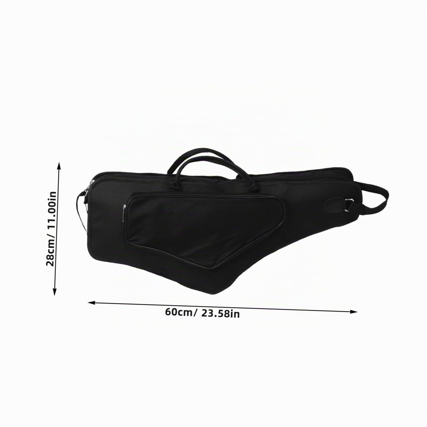 Borsa per Sax Contralto Oxford Resistente e Imbottita in Spugna Leggera, Custodia Elegante per Musicisti Design Semplice e Funzionale