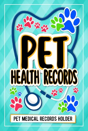 Pet Shot Records Holder: Pet Health Records and Dog Vaccination Record Book, Dog Immunization Log, Shots Record Card, Puppy Vaccine Book, Vaccine Book ... ... - Perfect Gift for Dog Owners and Lovers