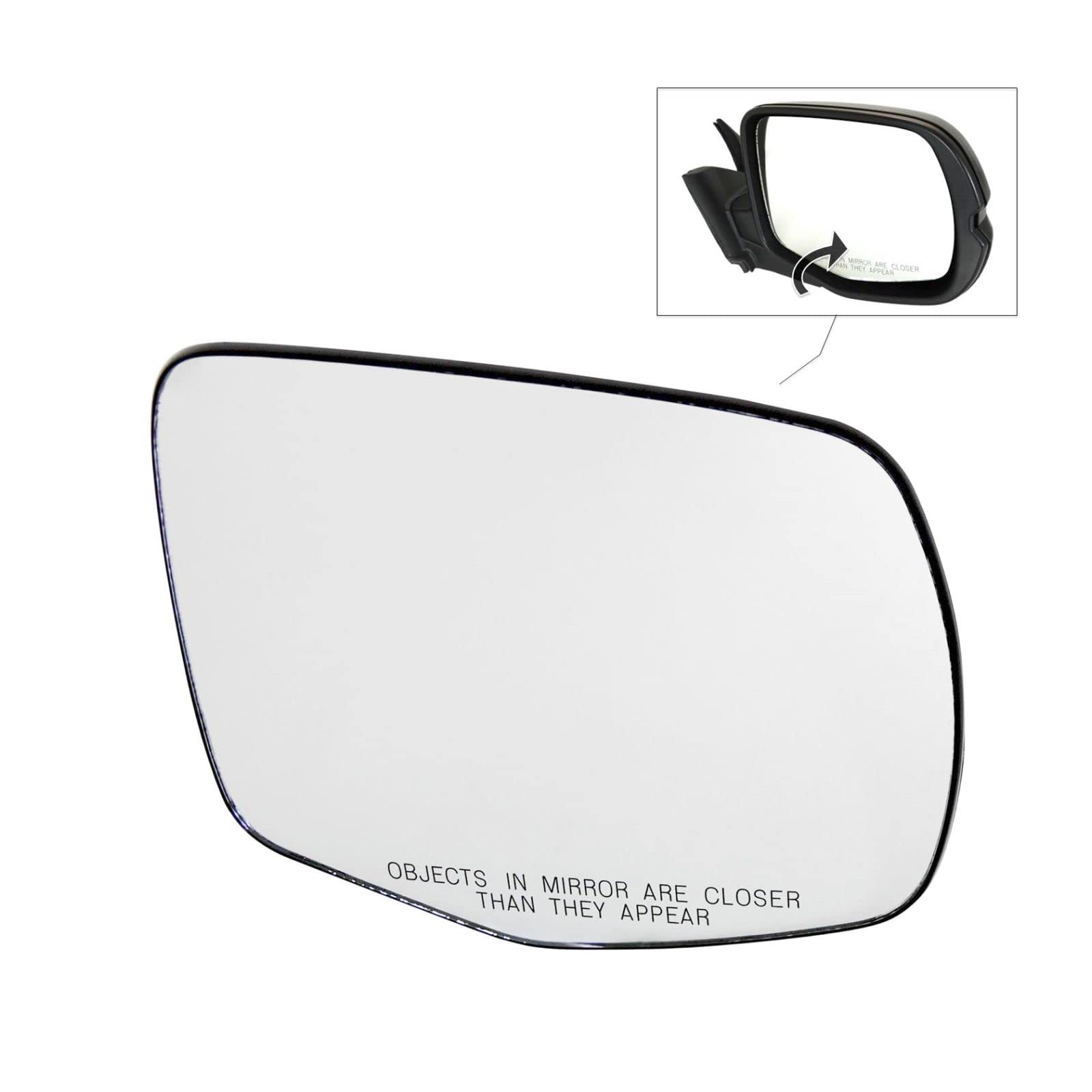 6J0857522F | Cristal espejo retrovisor SEAT Exeo 2009-2013 derecho