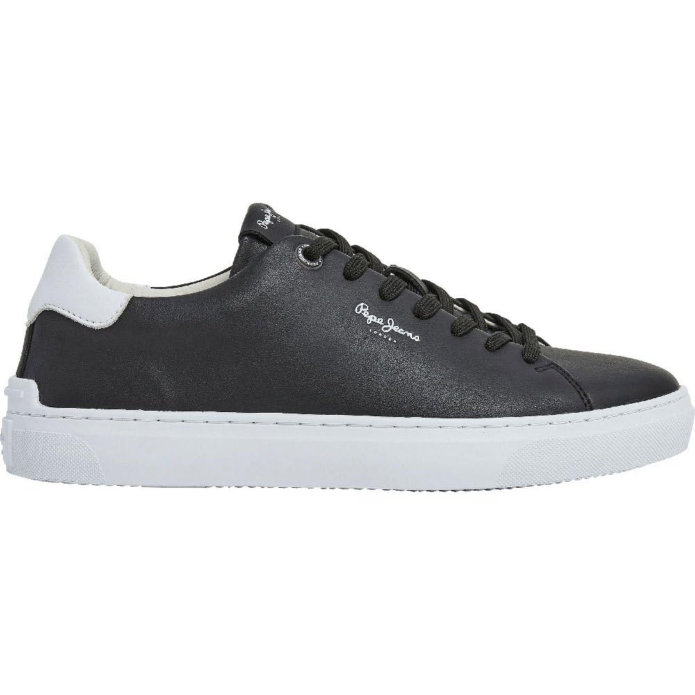 Pepe Jeans Men's Camden Basic M Sneaker, Black (Black), 7
