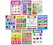 Educational Posters for Preschoolers, Toddlers, Kids, Kindergarten Classrooms | Fun Early Learning for Alphabet Letters, Numbers, Shapes, Colors, Seasons, Emotions, Days, Months, More (Set of 10).