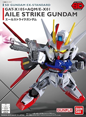 Bandai Hobby SD EX-Standard Aile Strike Gundam Figura miniatura 4