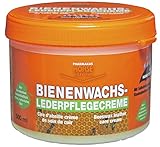 Mit echtem Bienenwachs Pharmakas BIENENWACHS Lederpflegecreme, 500ml