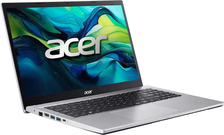 Image of Acer Aspire Go 15 Personal Laptop, 2026, 15.6 inch 1920x1080 IPS, AMD-8 Core Ryzen 7 7730U, 16GB DDR4, 2TB SSD, Win10 Home, Wi-Fi 6, BT 5.2, 720p HD Camera, Pure Silver