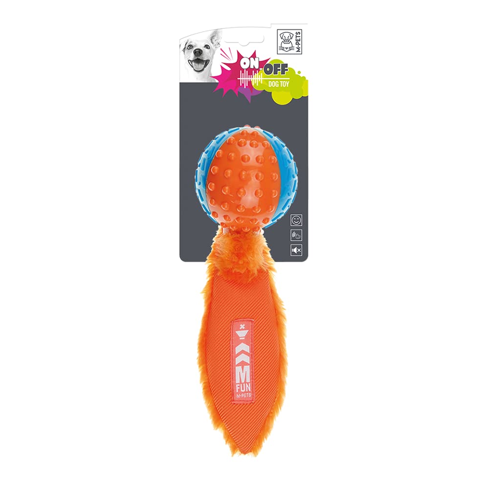 M-PETS ON/OFF METEOR KAUÇUK KÖPEK OYUNCAĞI