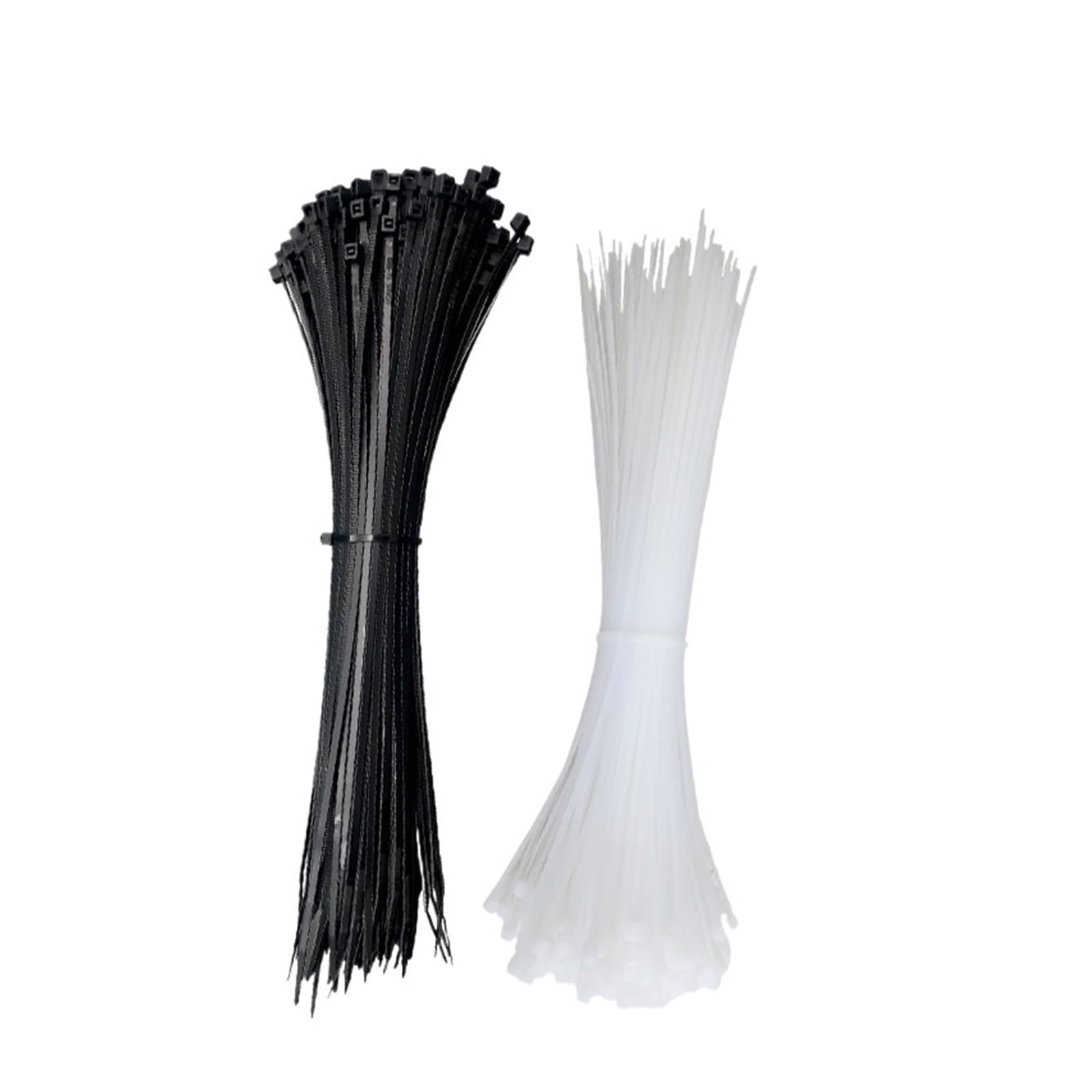Bridas de plástico para Cables Largos, 100 Uds Bridas for Cables autoblocantes 3x8 0mm/4x200mm/5x300mm SOWQWE(3x80mm W 1.9mm)