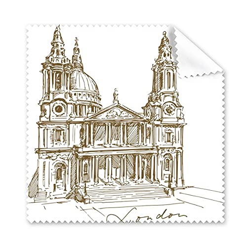 St.Paul's Cathedral England London Cleaning Cloth Phone Screen Glasses Cleaner 5pcs
