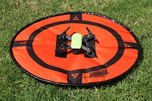 Hoodman 2 Foot Weighted Drone Landing Pad Fits Dji Mini 3 Pro, Dji Mini 2, Dji Mavic 3, Dji Fpv, Dji Mavic Classic 3, Dji Mavic Pro, Dji Mavic 3 Classic, Dji Spark, Dji Air 2, Dji Fpv Accessories #TOP5