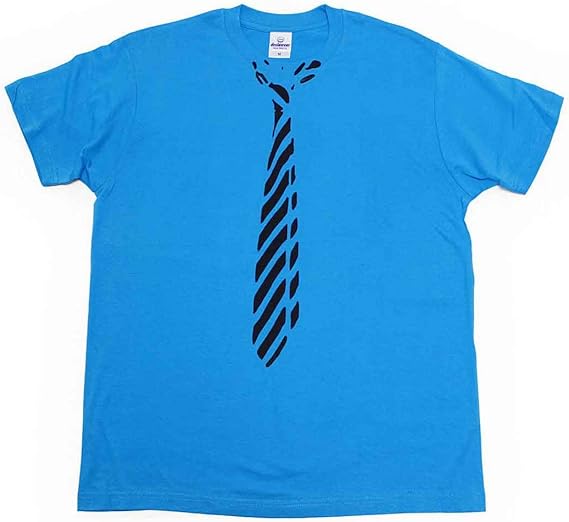Amazon だまし絵tシャツ 半袖 ネクタイ T Shirts Tシャツ カットソー 通販