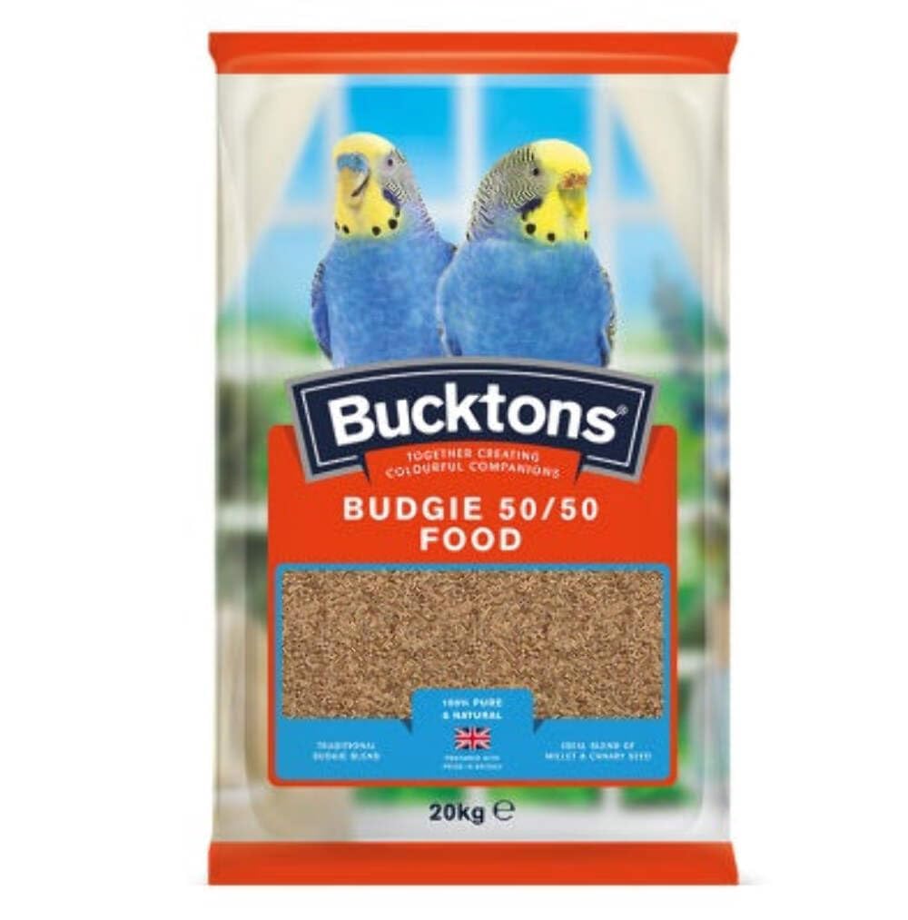 Other Bucktons Budgie 50/50 20kg, clear
