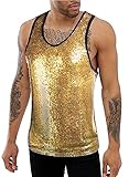 ➤Anlässe: Glitzerndes Oberteil Perfekt für Weihnachten, Karneval Fasching Silvester, Club Kostüm, Bühnenauftritt, Adult Party, 70er Jahre Disco, Bankett, Make-up-Kostüme, Besondere Anlässe usw.