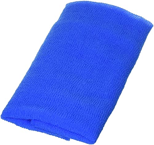 Cure Series Japanese Exfoliating Bath Towel From Ohe - Super Hard Weave - Blue, 120Cm -Value Set Of 2 #TOP3