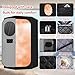 Portable Sauna for Home - Upgraded Personal Home Sauna Box with 3L 1300W Steamer, Big Folding Chair, 9 Levels Heat, Timer, Remote Control - Large Size Steam Room Saunas Tent for Relaxation & Spa Black