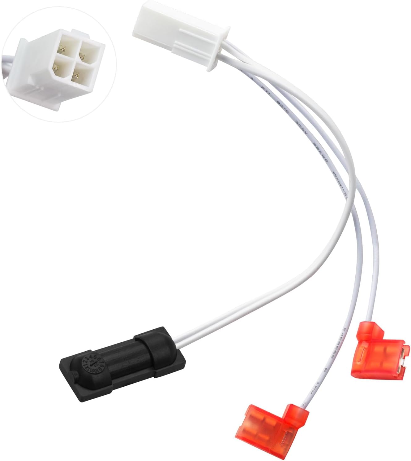 618548 RV Refrigerator Thermistor Replacement Thermistor Assembly for Norcold RV Refrigerator Fits for N610, N611, N621, N622, N641, N642, N811, N821, N841, 962, 963, 2117 Replaces 621742 629409