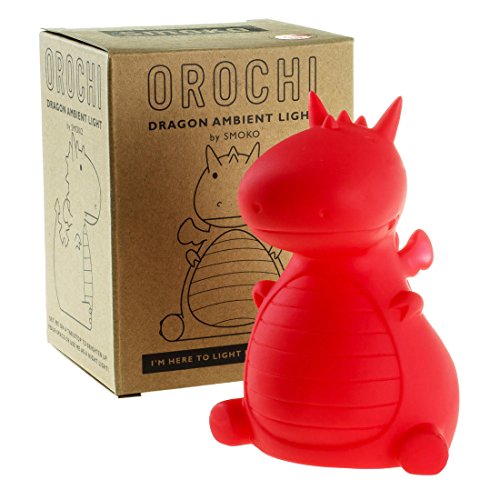 SMOKO Orochi Dragon Ambient Night Light (Fire Red)