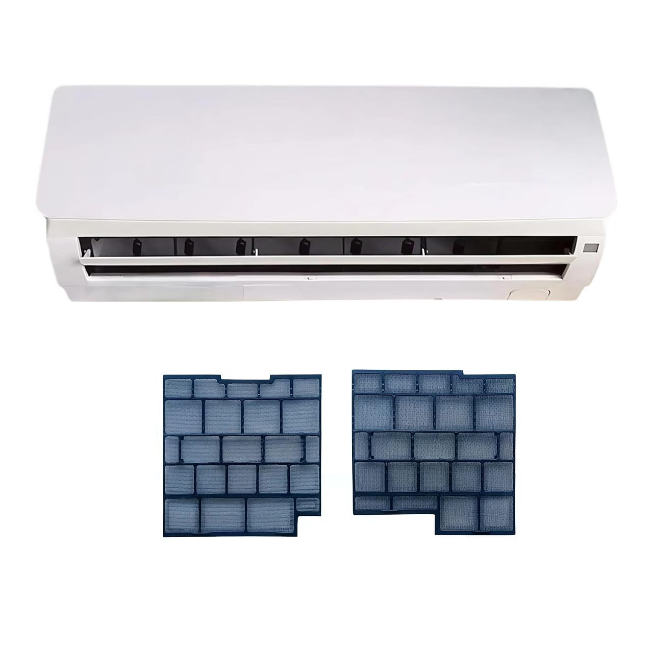 Filtro professionale per aria condizionata, filtro sottile con telaio in plastica, compatibile con condizionatori d'aria Haier (5514 & 5515)