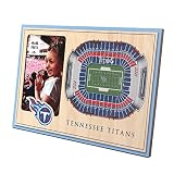 YouTheFan NFL Tennessee Titans 3D StadiumViews Picture Frame, 8 x 12 in