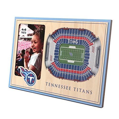 YouTheFan NFL Tennessee Titans 3D StadiumViews Picture Frame, 8 x 12 in