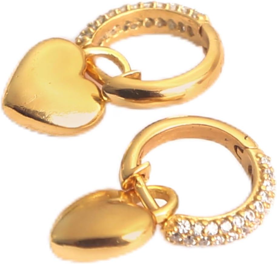 18K Gold Plated Hoop Earrings for Women - Thin Dainty Gold Hoop Earring Set - Small Tarnish-Free Gold Hoop Earrings for Women Gift Jewelry for Women