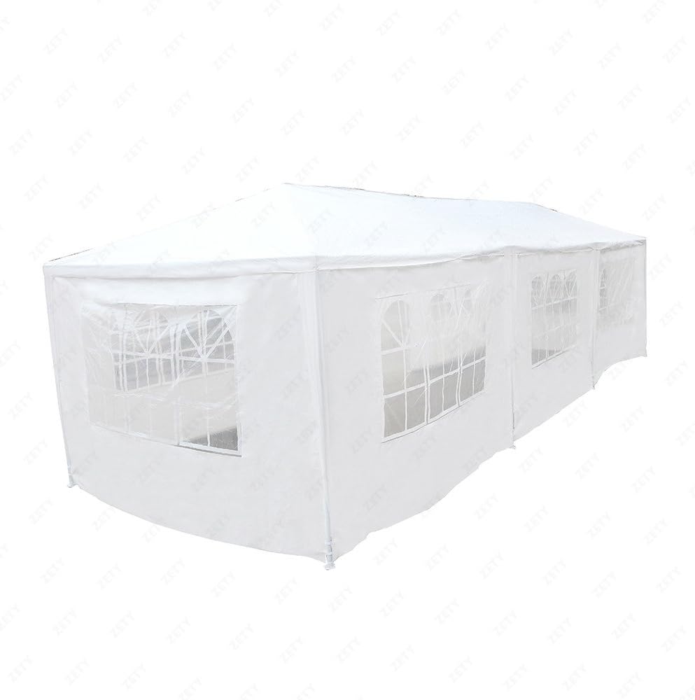 ORKAN 10'x30' Canopy Party Wedding Tent Outdoor Gazebo Heavy Duty 7 Sidewalls