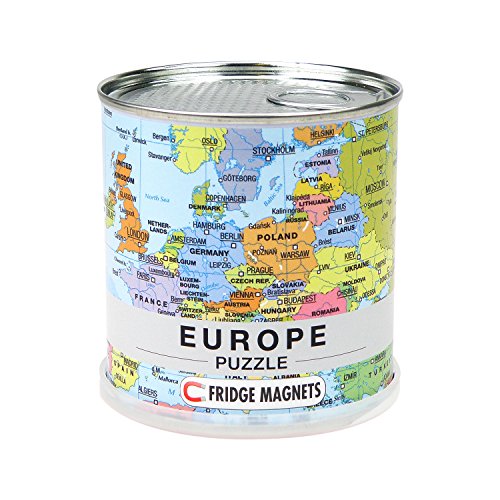 Extragoods City Puzzle Magnets - Europe/Europa