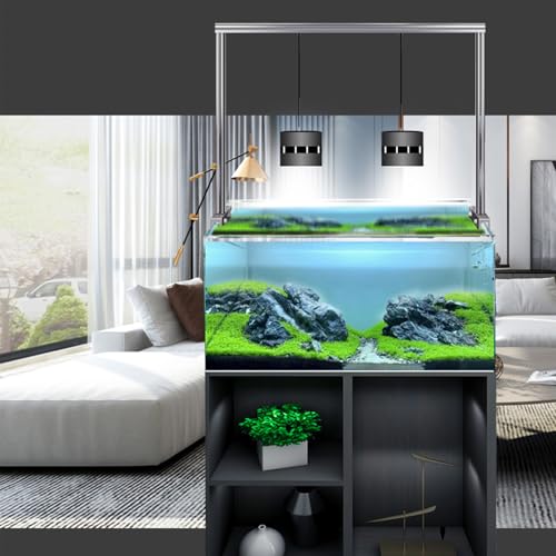 Suporte de lâmpada para répteis ajustável, liga de alumínio, suporte de lâmpada suspensa para tanque